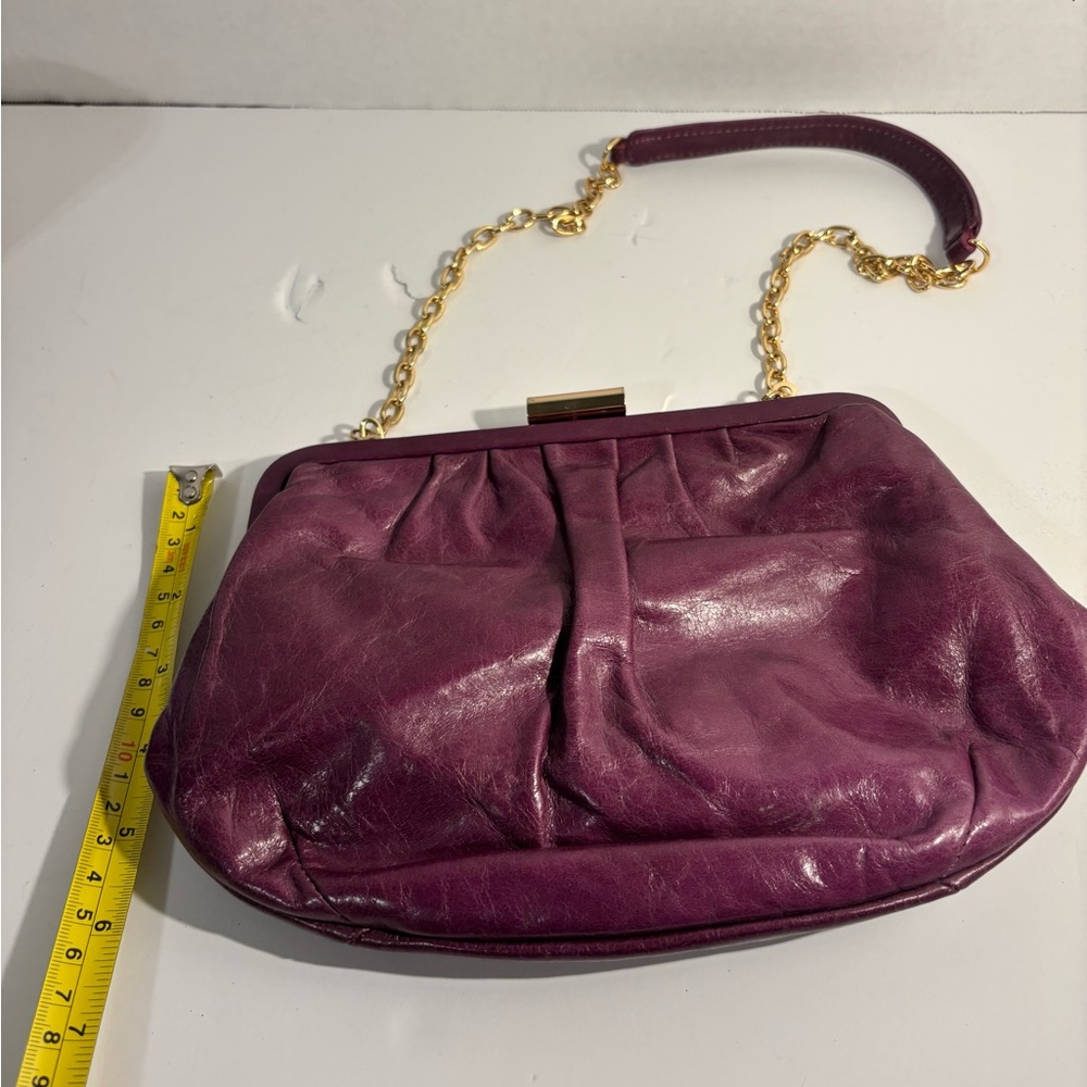 Hobo Plum Chain-Handle/ Clutch